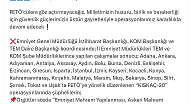 29 ilde FETÖ'ye yönelik operasyon: 108 gözaltı