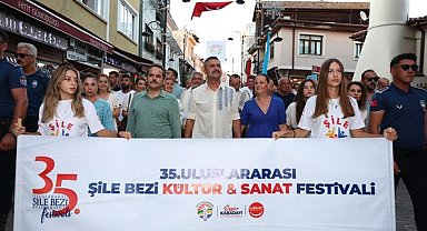 35'inci Uluslararası Şile Bezi Kültür ve Sanat Şenliği başladı