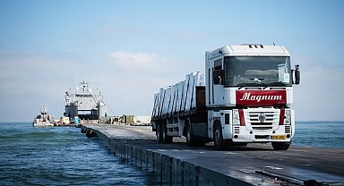 ABD Dışişleri Bakanlığı Sözcüsü: Geçici iskele uygun görüldüğü zaman Gazze'ye tekrar kurulacak