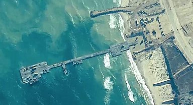 ABD'nin inşa ettiği geçici iskele projesi sona erdi