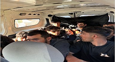 Amasya'da 15 kaçak göçmen yakalandı; 3 tutuklama