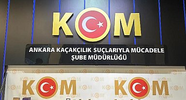 Ankara'da kaçakçılık şüphelisi 55 kişi yakalandı