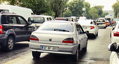 Ankara'da sağanak etkili oldu