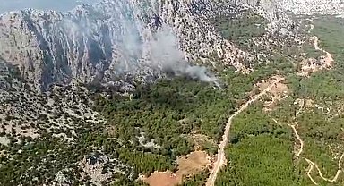Antalya'da orman yangını