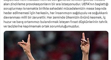 Bahçeli'den, Merih'e soruşturma başlatan UEFA'ya kınama