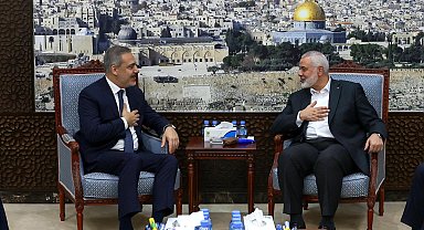 Bakan Fidan: Haniye'nin hatırası Filistin'in haklı davasında yaşayacaktır