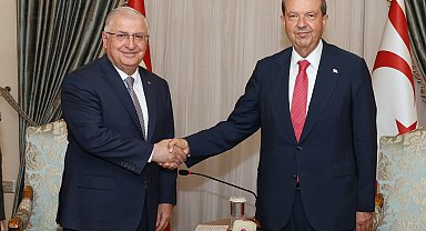 Bakan Güler: Mutlu Barış Harekatı'ndan sonra adaya barış ve huzur geldi