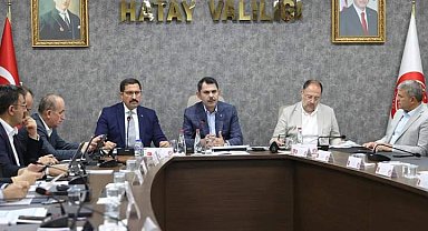 Bakan Kurum, Hatay'da