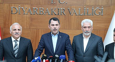 Bakan Kurum Şanlıurfa'da