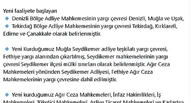 Bakan Tunç: Adalet hizmetlerine erişiminin kolaylaştırılması çalışmalarımızı sürdürüyoruz