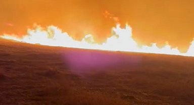 Batman'da çıkan anız yangını, söndürüldü