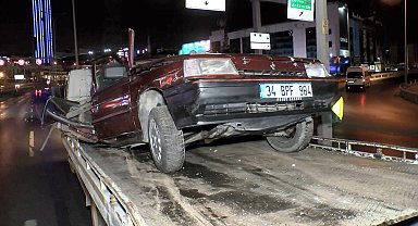 Beylikdüzü D-100'de kaza: 2 yaralı