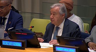 BM Genel Sekreteri Guterres: Gazze'de hiçbir yer güvenli değil, her yer potansiyel ölüm bölgesi