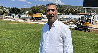 Bodrum FK'da Polat'tan stadyum açıklaması