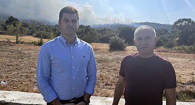 Bodrum'da orman yangını