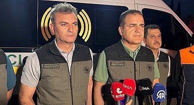 Bodrum'da orman yangını