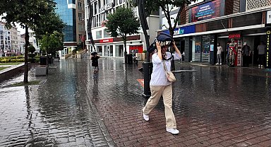 Bolu'da sağanak etkili oldu