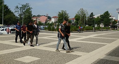 Bolu'dan çaldıkları motosikletleri Düzce'ye satmaya götüren şüpheliler yakalandı