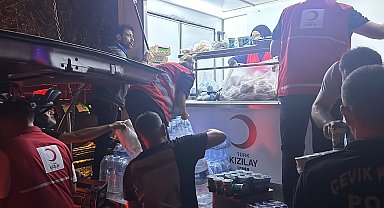 Buca'da orman yangını