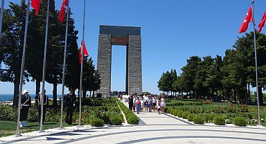 Çanakkale Şehitler Abidesi'nde 15 Temmuz şehitleri anıldı