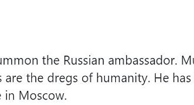 Çekya Dışişleri Bakanı Lipavsky, Rus elçiyi bakanlığa çağırdı