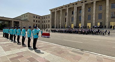 Celal Bayar'ın kızı Nilüfer Gürsoy için TBMM'de cenaze töreni