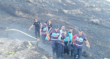 Çeşme'de orman yangını; 3 kişi hayatını kaybetti