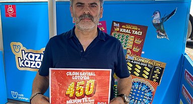 Çılgın Sayısal Loto'da büyük ikramiye rekor kırarak 450 milyon TL'yi aştı
