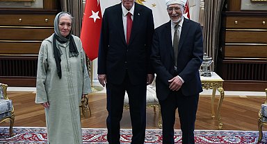 Cumhurbaşkanı Erdoğan, Faslı filozof Taha Abdurrahman'ı kabul etti