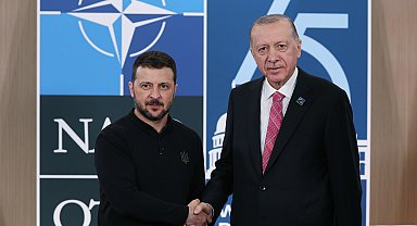 Cumhurbaşkanı Erdoğan, Zelenski ile görüştü