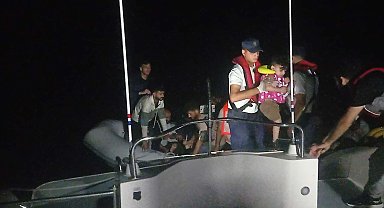 Datça açıklarında 44 kaçak göçmen kurtarıldı