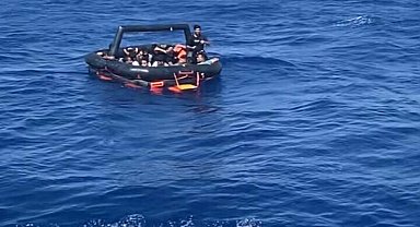 Datça açıklarında 71 düzensiz göçmen kurtarıldı