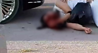 Devrilen motosiklet metrelerce sürüklendi, sürücü ağır yaralandı