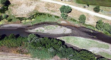 Edirne'de Tunca Nehri'nden su verilemeyen çeltik arazileri için su kuyuları açılıyor
