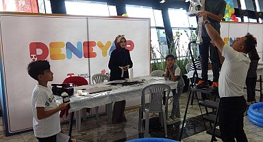 Erzurum'da öğrenciler, suda batmayan uzay kapsülü yaparak Deneyap Teknoloji Atölyeleri'ne girmek için yarıştı