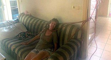 Eşini boynu ve ayaklarından bağlayıp darbettikten sonra acı çekmesini izlemiş