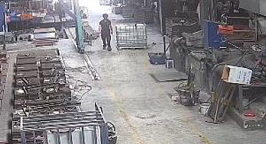 Fabrikada boya kazanı patladı: 1 yaralı