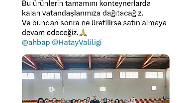 Haluk Levent'ten Hataylı kadın kooperatiflerine destek
