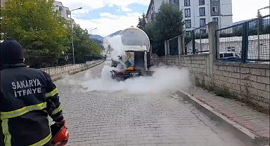 Hastane yakınında tankerdeki oksijen sızıntısı panik yarattı: Hastalar tahliye edildi