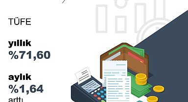 Haziran enflasyonu yüzde 1,64 oldu, yıllık enflasyon yüzde 71,60'a geriledi