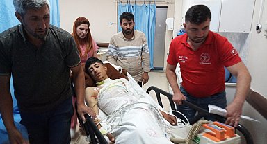 Iğdır'da hayvan otlatırken yıldırım isabet eden 2 kardeş yaralandı; 20 koyun öldü