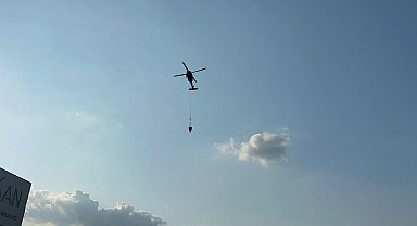 İnegöl'de sandalye fabrikasında yangın