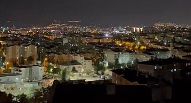 Işık hüzmesi merakla izlendi