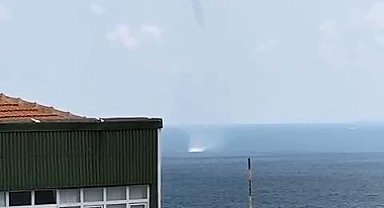 İstanbul - Arnavutköy'de hortum çıktı