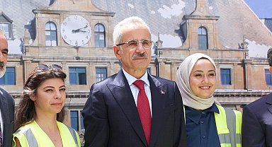 İstanbul - Bakan Uraloğlu: Haydarpaşa Garı'nda gün yüzüne çıkan tarihi değerler dünyada bir ilk olacak