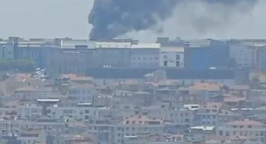 İstanbul - Beylikdüzü'nde inşaatta yangın-2