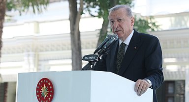 İstanbul - Cumhurbaşkanı Erdoğan Yıldız Sarayı'nın açılışını yaptı