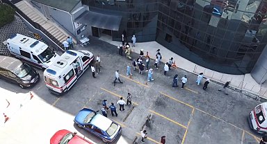 İstanbul - Esenler'de özel hastanede çıkan yangın söndürüldü