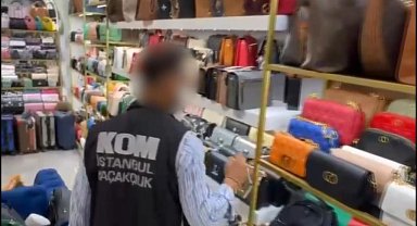 İstanbul - Fatih'te kaçakçılık operasyonu; ünlü markalara ait binlerce ürün ele geçirildi -1