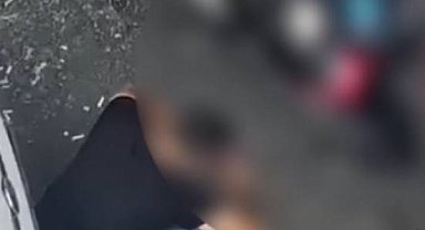 İstanbul - Küçükçekmece'de sokak ortasında güpegündüz uyuşturucu kullandı